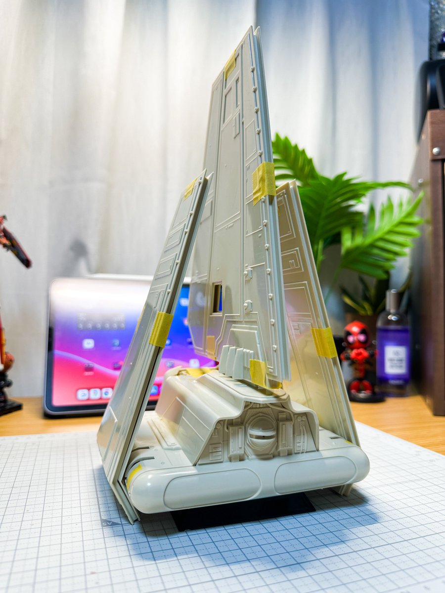 Ani_Kuzunishi's tweet image. いつも言ってますが許してください。で、デカい。。
#mpc #ShuttleTydirium #StarWars