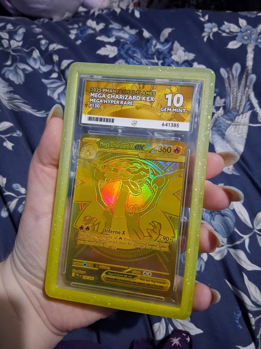He's home and he's GLORIOUS 
1 of 4 ACE 10s in existence

I'm so happy!