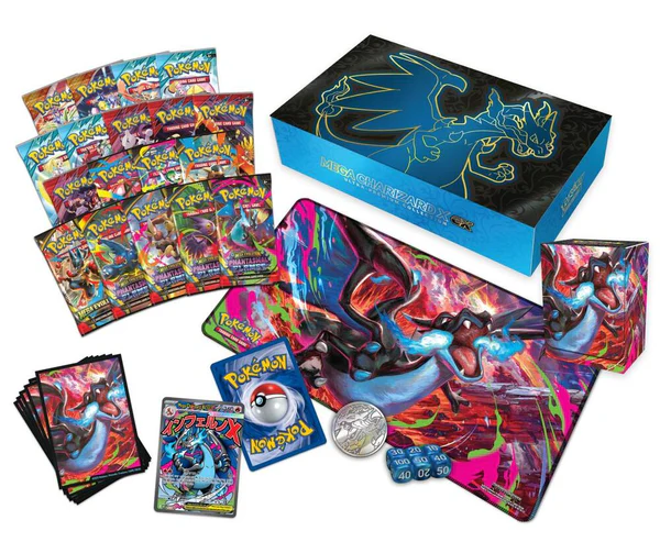 ポケカ海外】 英語版新商品「Mega CharizardX ex Ultra-Premium