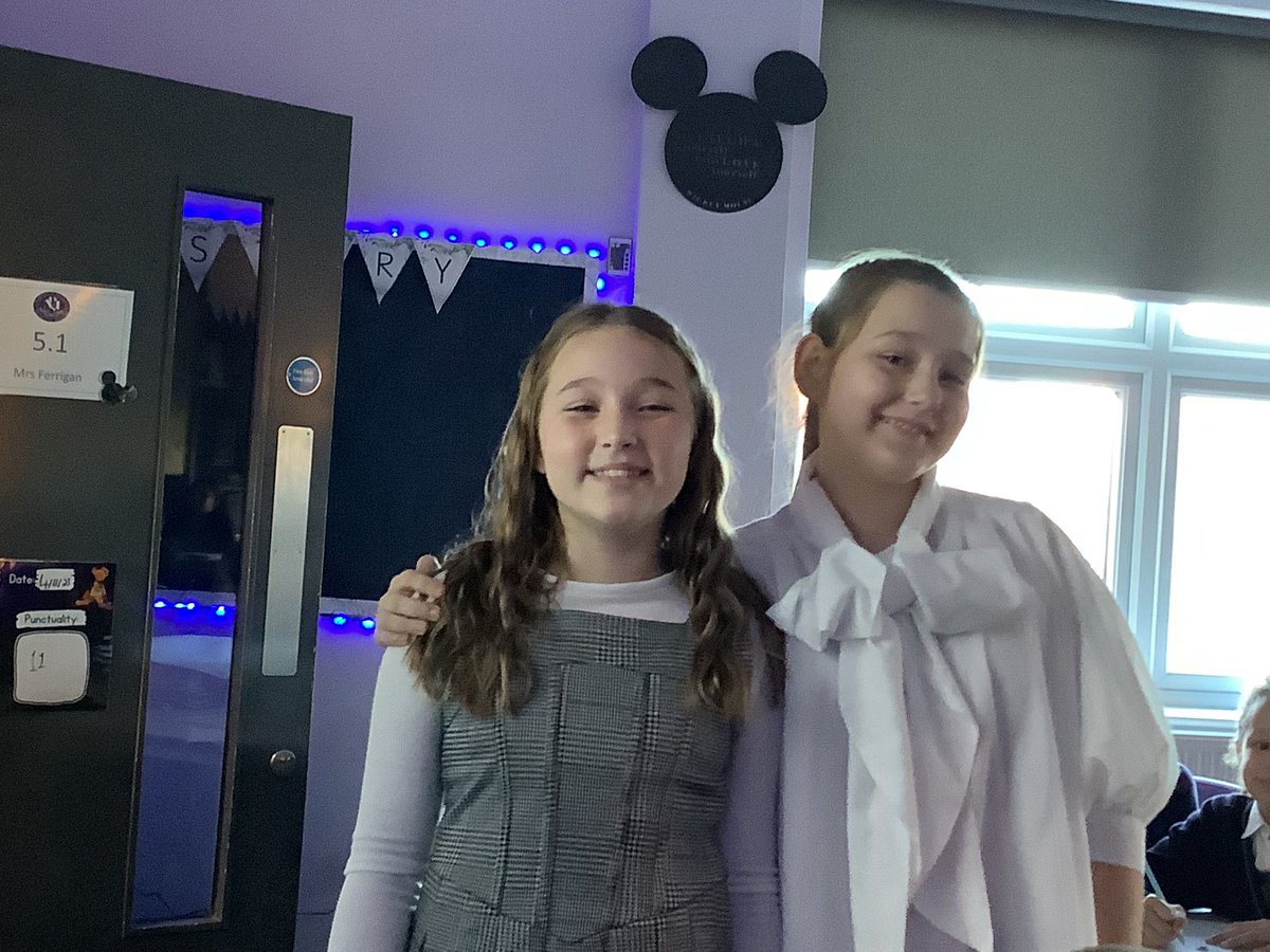 These two were so helpful helping #class51 see how we should all stand up for what is right and the impact not having their Rights met has on them and their community.

We think Ruby Bridges is an amazing role model to us all.

Well done Year 6. <a href="/MonksdownLC/">Monksdown Learning Council</a>