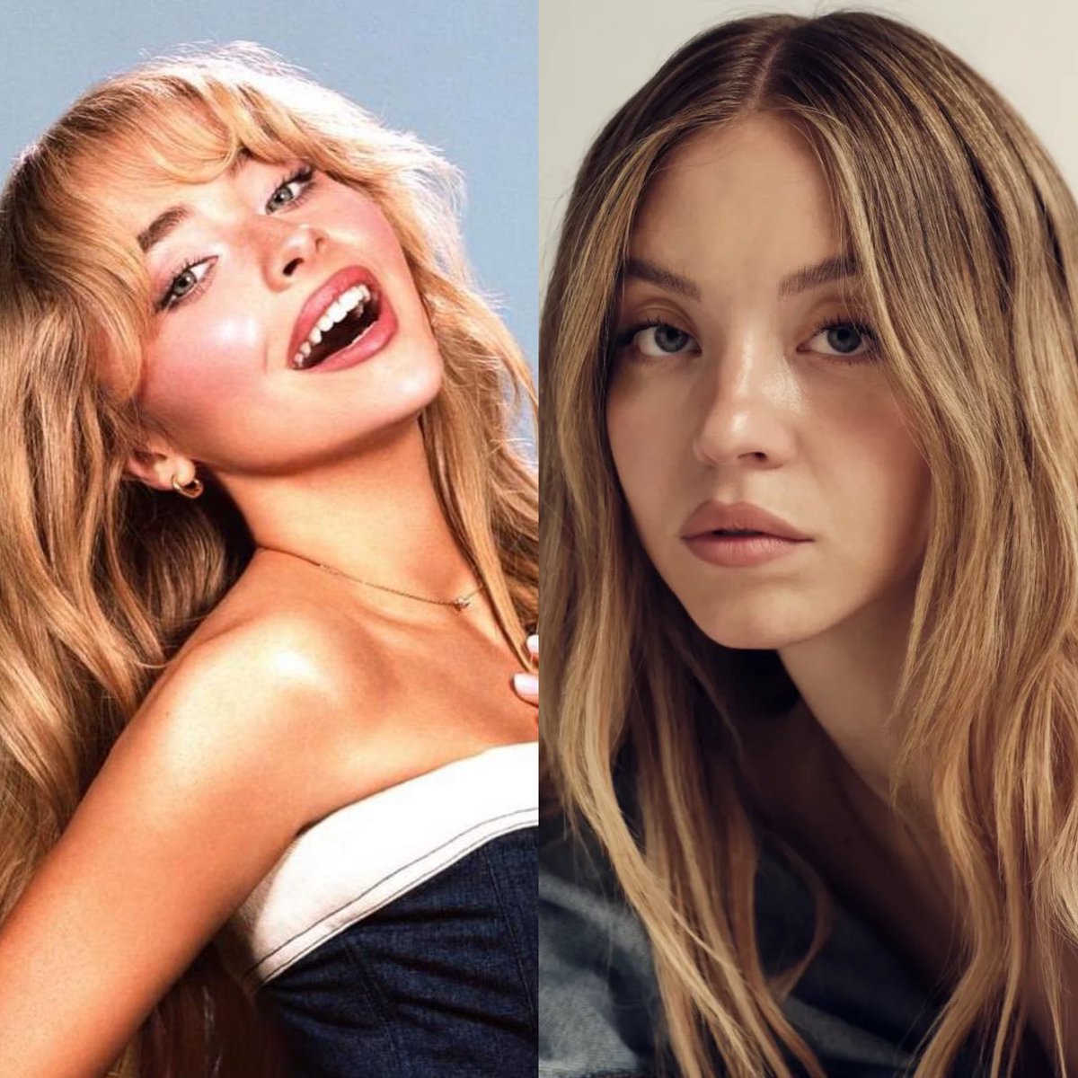 PopBase's tweet image. Amanda Seyfried tells ET that she hopes for Sydney Sweeney &amp;amp; Sabrina Carpenter to be cast in ‘Mamma Mia 3.’

(etonline.com/media/videos/a…)