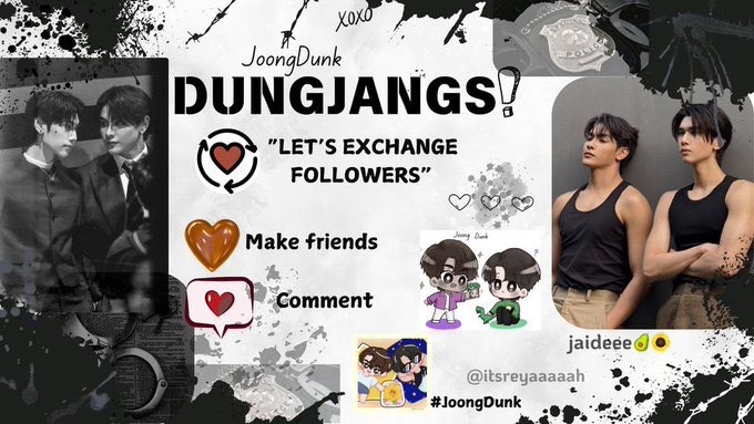 Ngocchau1234567's tweet image. ✨🎀 Hello DungJangs 🎀✨
I’m aiming to reach 500 followers before DYTD takes place ✨💛
I hope you can support me 🙏🏻🥹
Follow me and I’ll follow you back!

#JoongArchen #dunknatachai #จุงดัง