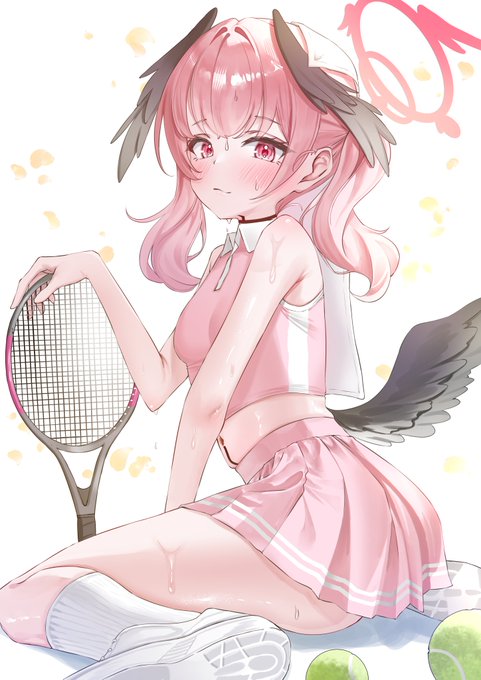 コハル テニスウェア🎾

#ブルアカ #BlueArchive 