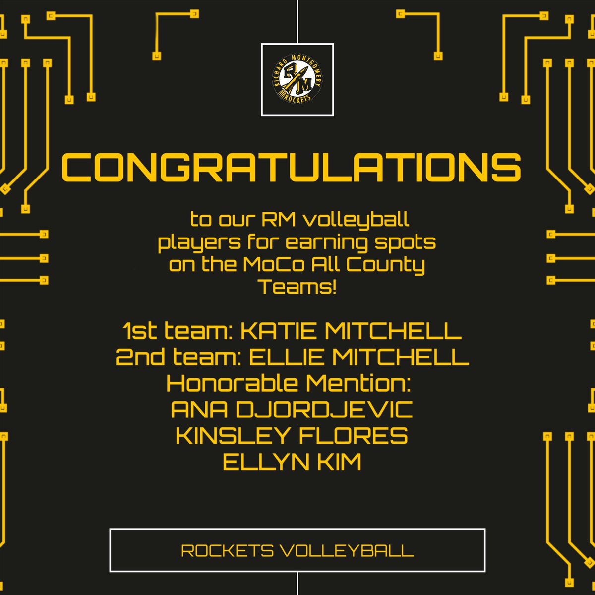 Rockets Volleyball tweet media