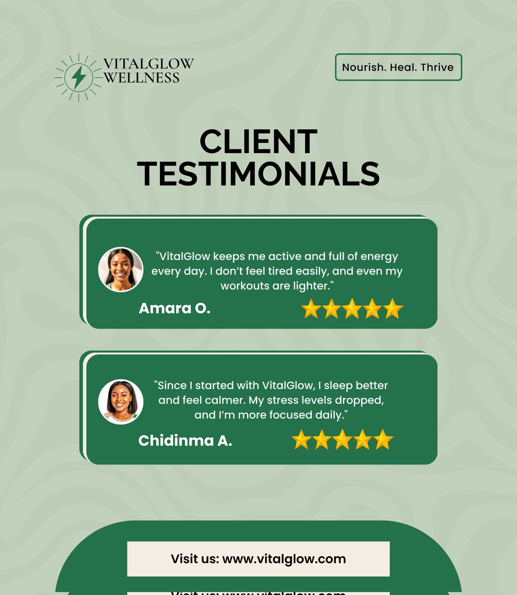 Sonwabarbie's tweet image. Social media designs for Vitaglow Wellness ✅

#graphicsdesign