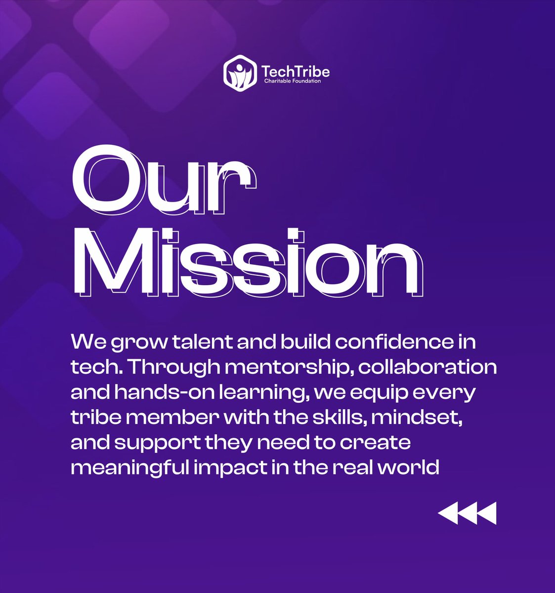 wearetechtribe's tweet image. We grow talent. We build confidence. We ignite potential. 

Tech Tribe is more than a community it’s a movement. Where UX, Data, and Engineering minds connect, learn, and build together.

Join the tribe shaping the future. 

#Wearetechtribe #BuildTheFuture #Collaboration