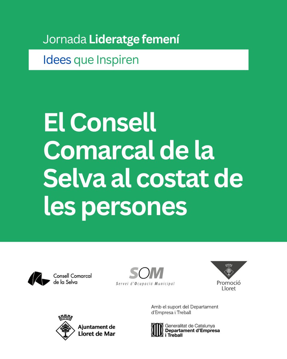 Aquest matí, la Selva Emprèn ha celebrat el Dia de la Dona Emprenedora a Lloret de Mar! Maria Rosa Vila i l’alcalde Adrià Lamelas han donat la benvinguda i Cristina Cabañas ha compartit la seva experiència. #DonaEmprenedora #SelvaEmprèn