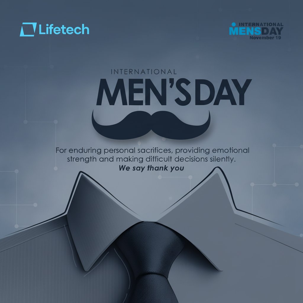 Ltconsults's tweet image. Happy International Men’s Day from Lifetech.🎉

Being a man means more than strength, it’s empathy, leadership, discipline, creativity, and purpose.

Thank you for redefining what it means to lead.😊❤️

#men #lifetech #happy #viral #leadership #impact