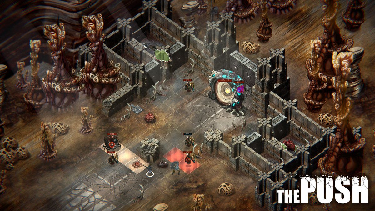 ryofougere's tweet image. The Push, a fast paced Tactical RPG with interdimensional portals made from a tentacle-like creature
(pre-Alpha screenshot)

#indiegamedev
#indiegame
#TacticalRpg