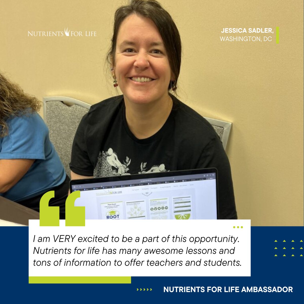 Time to meet today’s spotlight teacher—an ambassador who brings science alive through energy, creativity, and real-world connections. #AmericanEducationWeek