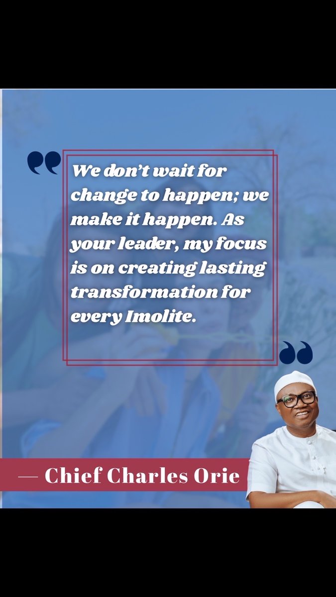 orie_chief's tweet image. Change is not something we wait for—it’s something we create. My commitment is to drive lasting transformation for every Imolite, shaping a future of progress and unity. 🌍✨ #TransformationInAction #CreatingChange #ImoStateProgress #CharlesOrie