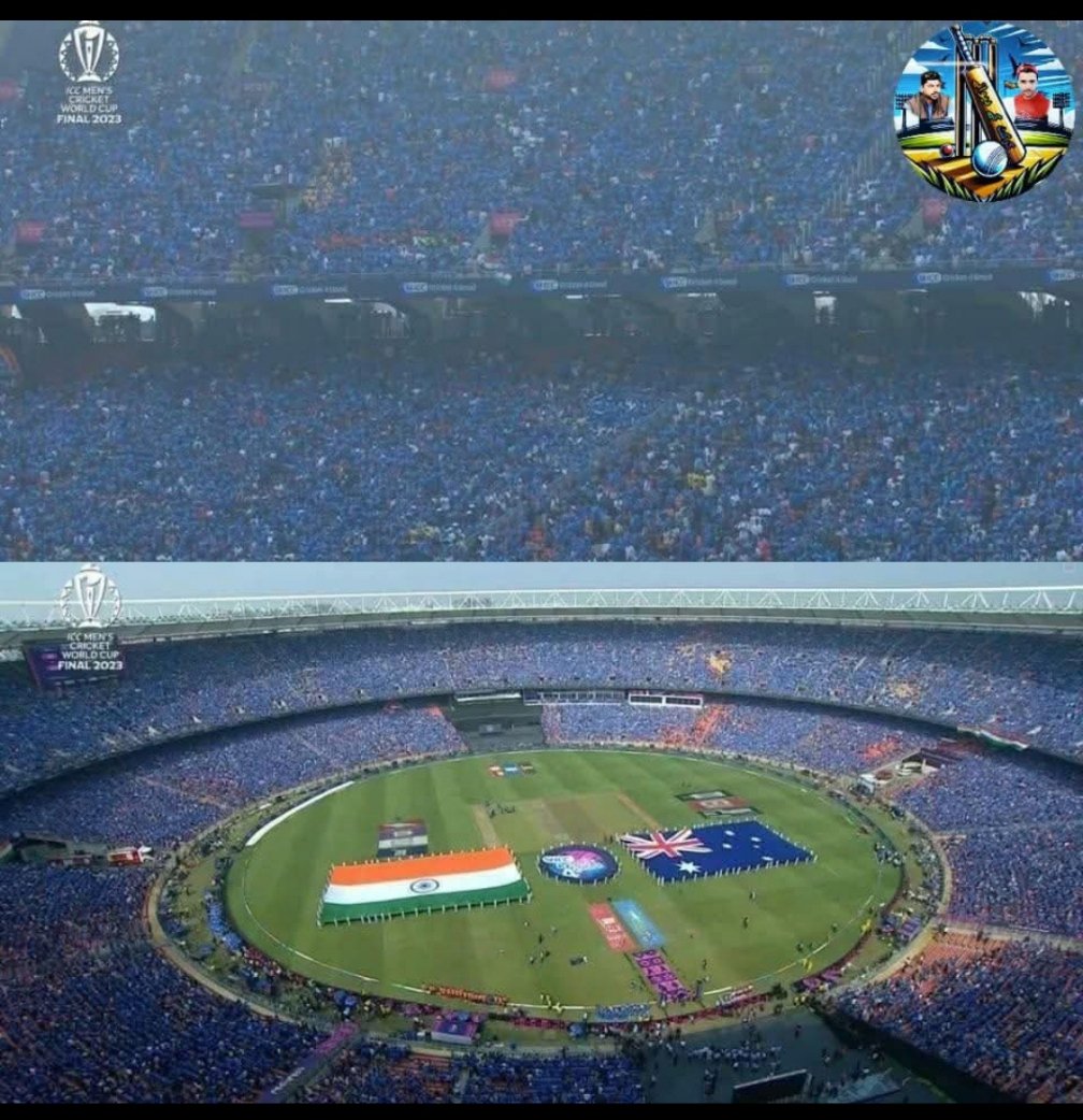 آج کے دن 2023 میں اس گروانڈ میں ایک بہت بڑا “قتل عام” ہوا جس کے بعد تاریک رات جیسی خاموشی چھا گئی۔ 
وزیراعظم ، 
شوبز کے اسٹار بھی 
ارب کھرب پتی بھی موجود تھے 
ان سب کے علاوہ ایک لاکھ سے زائد لوگ اس جگہ موجود تھے لیکن خاموشی ایسی تھی جیسے ہو کا عالم ہو۔ 
(World Cup final 2023)