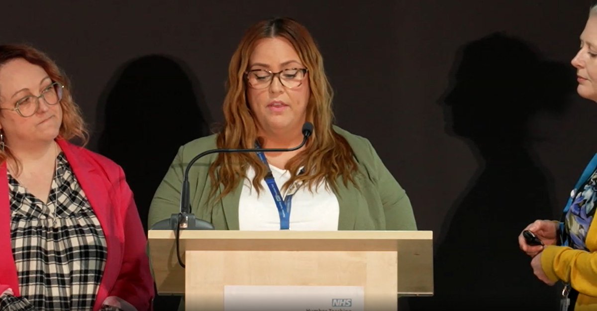 🎙️Our fifth speakers today are Claire Marshall, Specialist Perinatal Mental Health Nurse and Clinical Lead, Dr Sarah Blower, Associate Professor &amp; Research Psychologist at York University &amp; Melanie Lowe, a Perinatal Peer Support Worker ☺️ 

📲 #HumberResearch2025