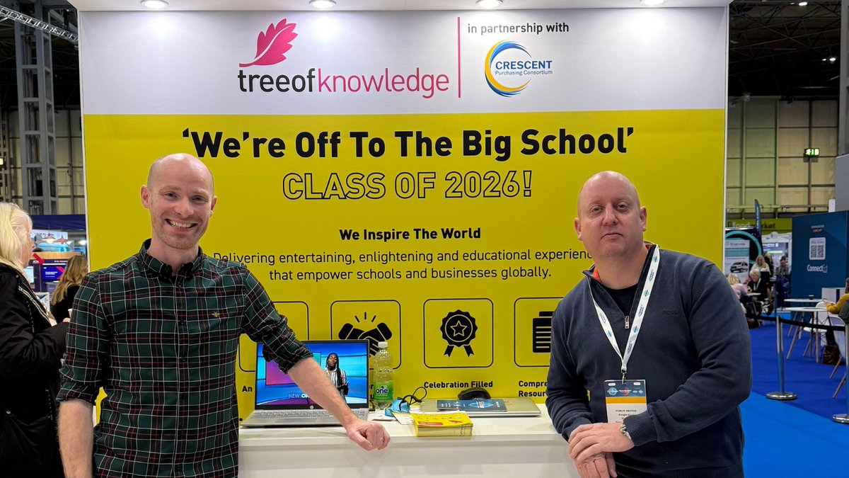 A massive thank you to @Tree_of for being part of the #CPCVillage at the <a href="/SAA_Show/">Schools & Academies Show</a> this year!

#SAAShow #CPC #Procurement #Education #Suppliers #Schools #Academies