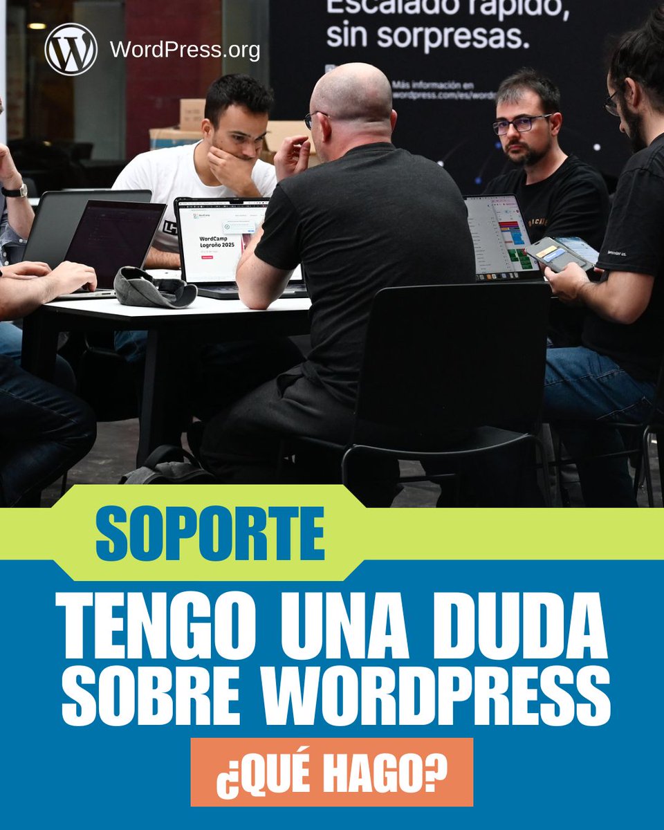 wp_es's tweet image. ¿Tienes alguna duda con tu #WordPress? 
Entra en los #foros de #soporte es.wordpress.org/support/ y pregunta lo que necesites. 
Otros #usuarios te responderán y podrás aprender de la comunidad. 

Y si ves que puedes ayudar a otros usuarios, ¡adelante!. 
Participa, crece y conecta.
