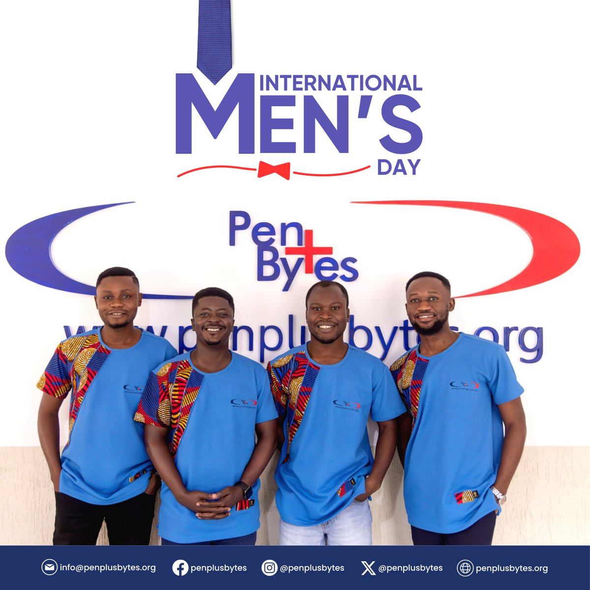penplusbytes's tweet image. Happy #InternationalMensDay !

Today, we celebrate the men who lead with integrity, champion inclusion, and contribute to building informed, empowered communities. We honour the dedication and impact of men across our networks and communities.

#Penplusbytes
#MensDay2025