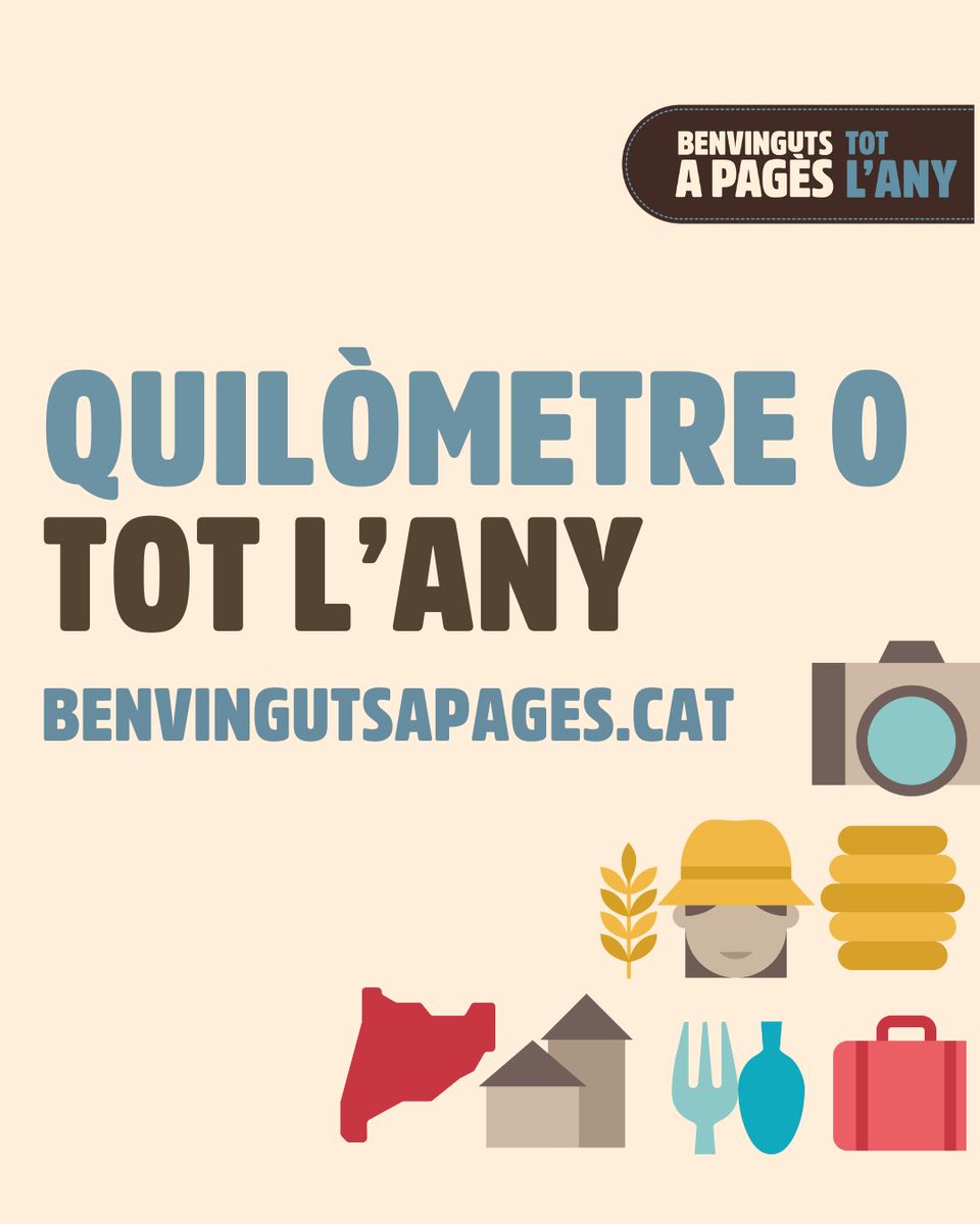Quilòmetre 0 tot l’any 🌾

Visita granges, obradors i productors quan vulguis i descobreix el territori de veritat.
👉 benvingutsapages.cat

#BenvingutsAPagès #TotlAny #kilometre0 #productelocal