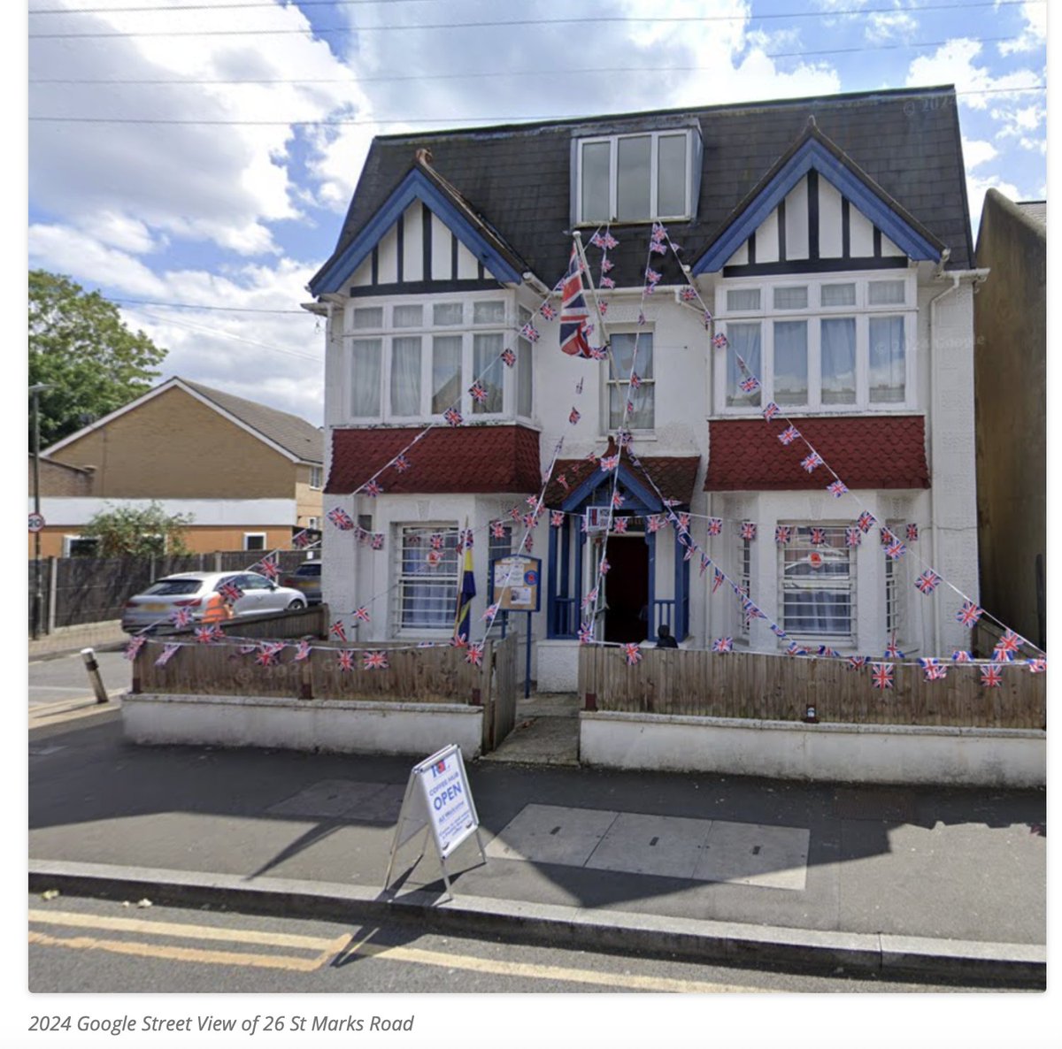 MitchamNotes's tweet image. New blog post: 26 St. Marks Road, originally called Home Close, became the Royal British Legion Mitcham Branch HQ in 1931. It was extended in 1948 by members, who built it in their spare time.  mitchamhistorynotes.com/2025/11/19/26-…