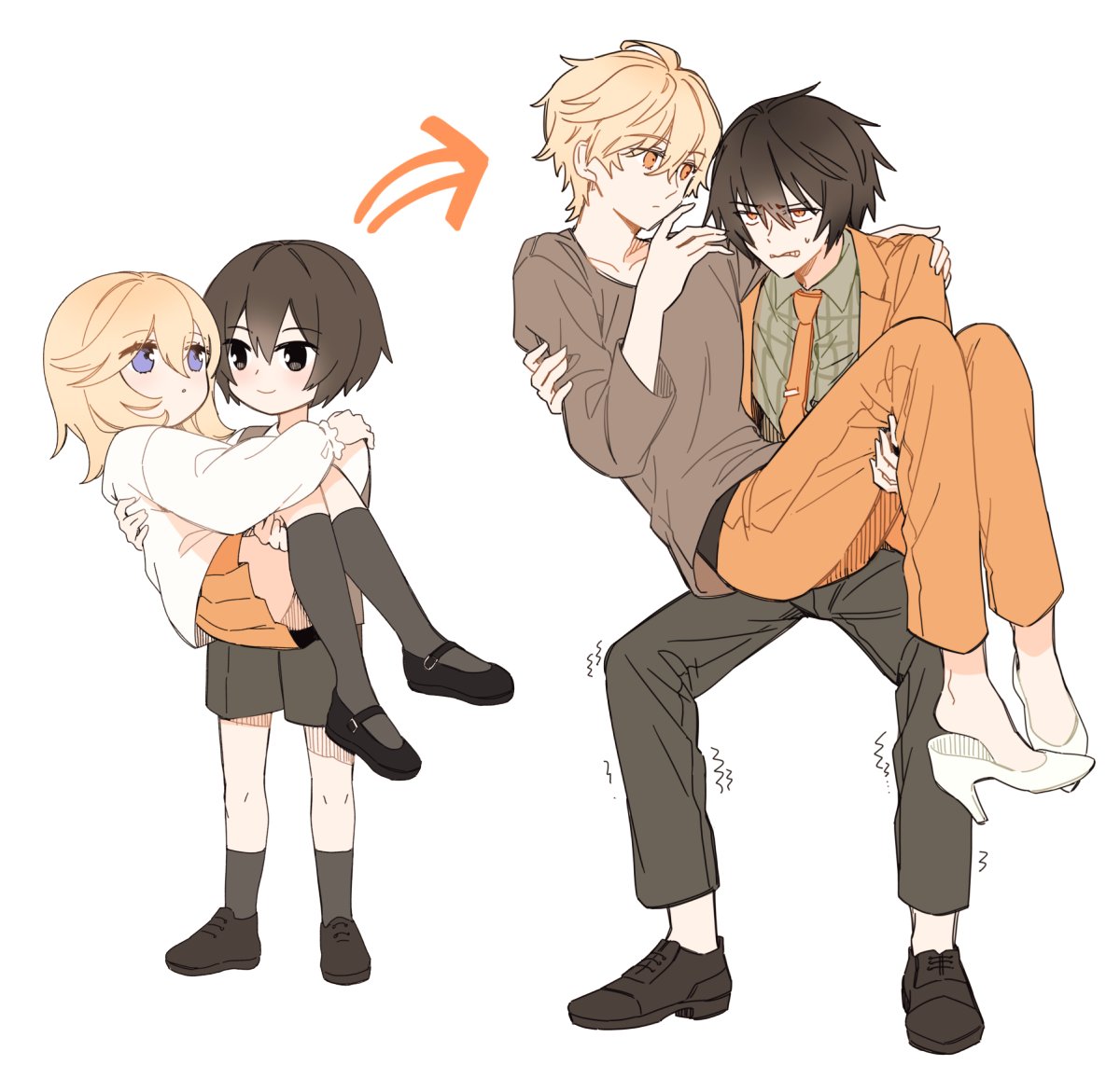 Medjed_sa_ma's tweet image. 어제 지인분 실황보며 그리던 낙서들 적당히 정리

벨시로와… 뇨타친구들……