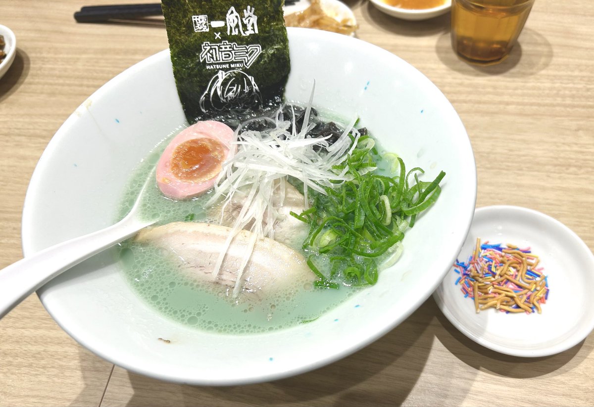 みくさんのワクワクラーメン食べてきた！笑