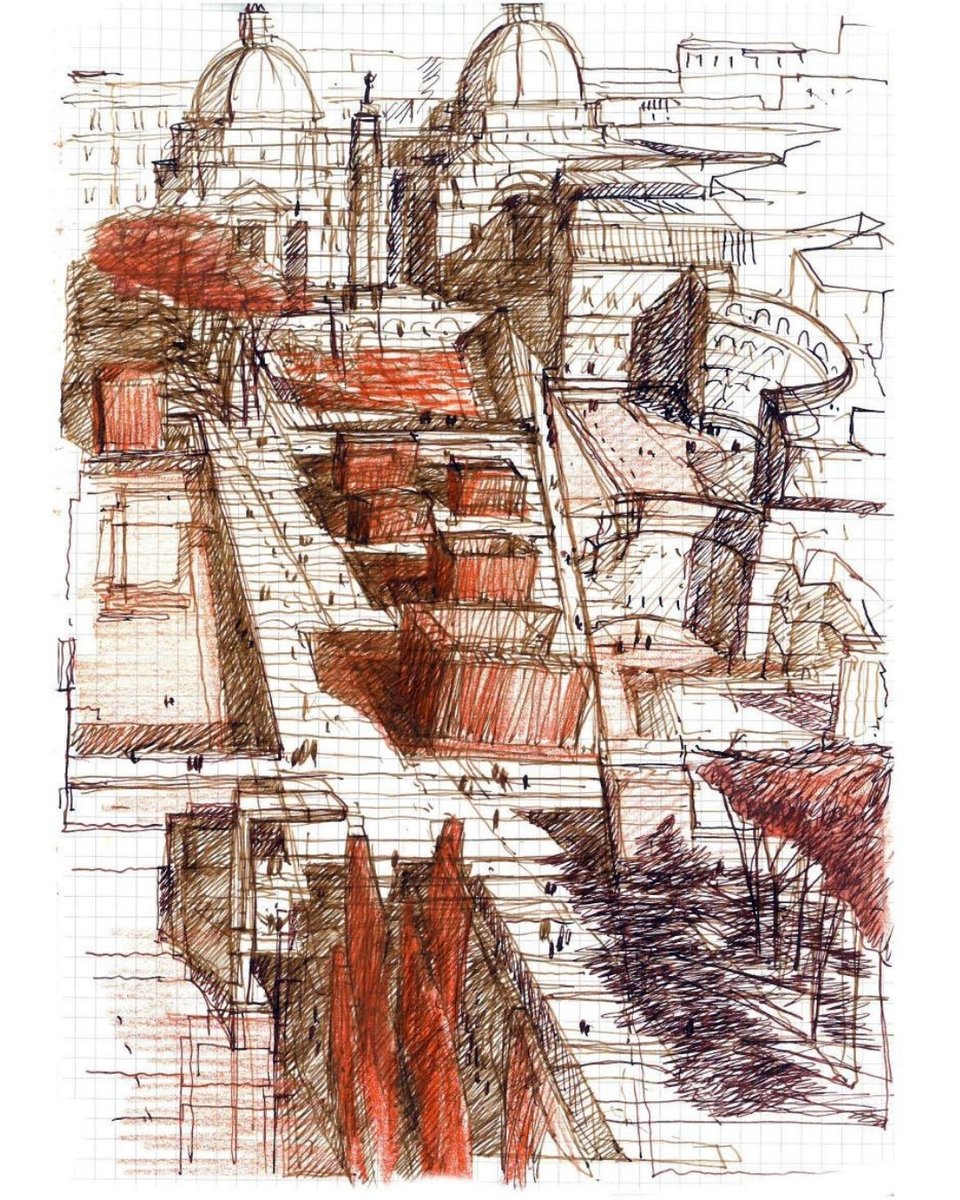 Mimarın Defteri | The Topographical Discontinuity Between Ancient and Modern City - Luigi Franciosini, 2tr architettura