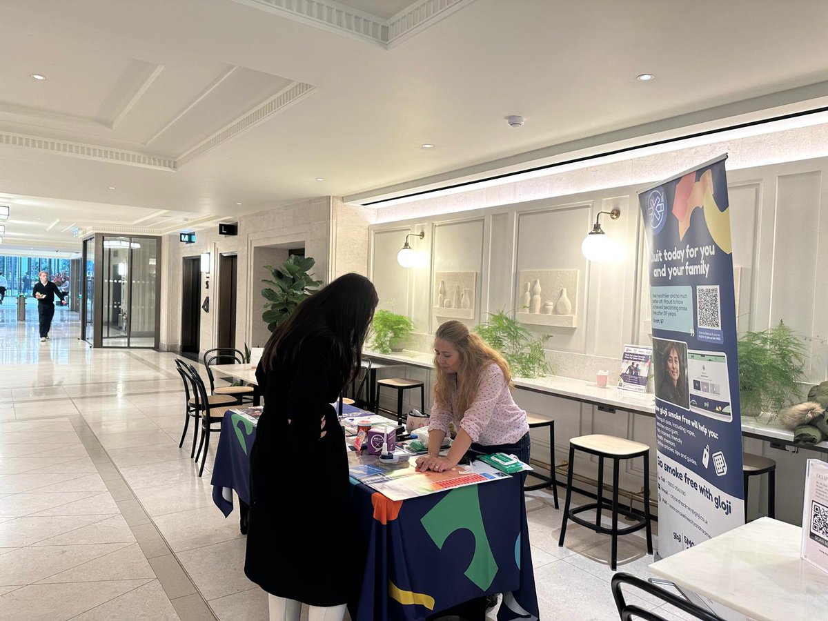 We recently co-hosted a smoking cessation pop-up at 80 Strand with Gloji and MAPP. It was a great success, helping raise awareness and offering support for people looking to quit. Proud to help create healthier communities! 
#CreatingBetterPlaces #Wellbeing