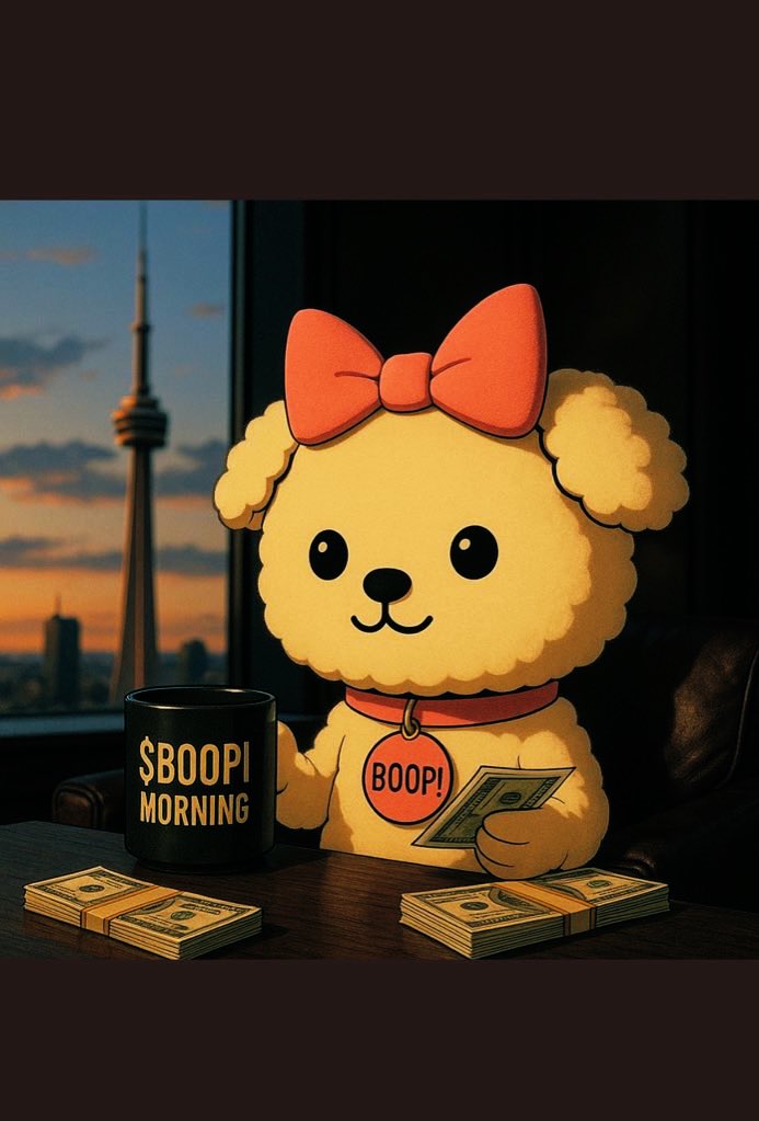 GM $BOOPI MFERS &amp; CT FAM ☀️ 

The market may bleed, but the mind stays steady and the grind stays constant.
Every dip is a lesson, every sunrise a fresh advantage.
Stay moving with intention - greatness is built in the shadows.

Can I get a GM back? 

#BOOPI $BOOPI