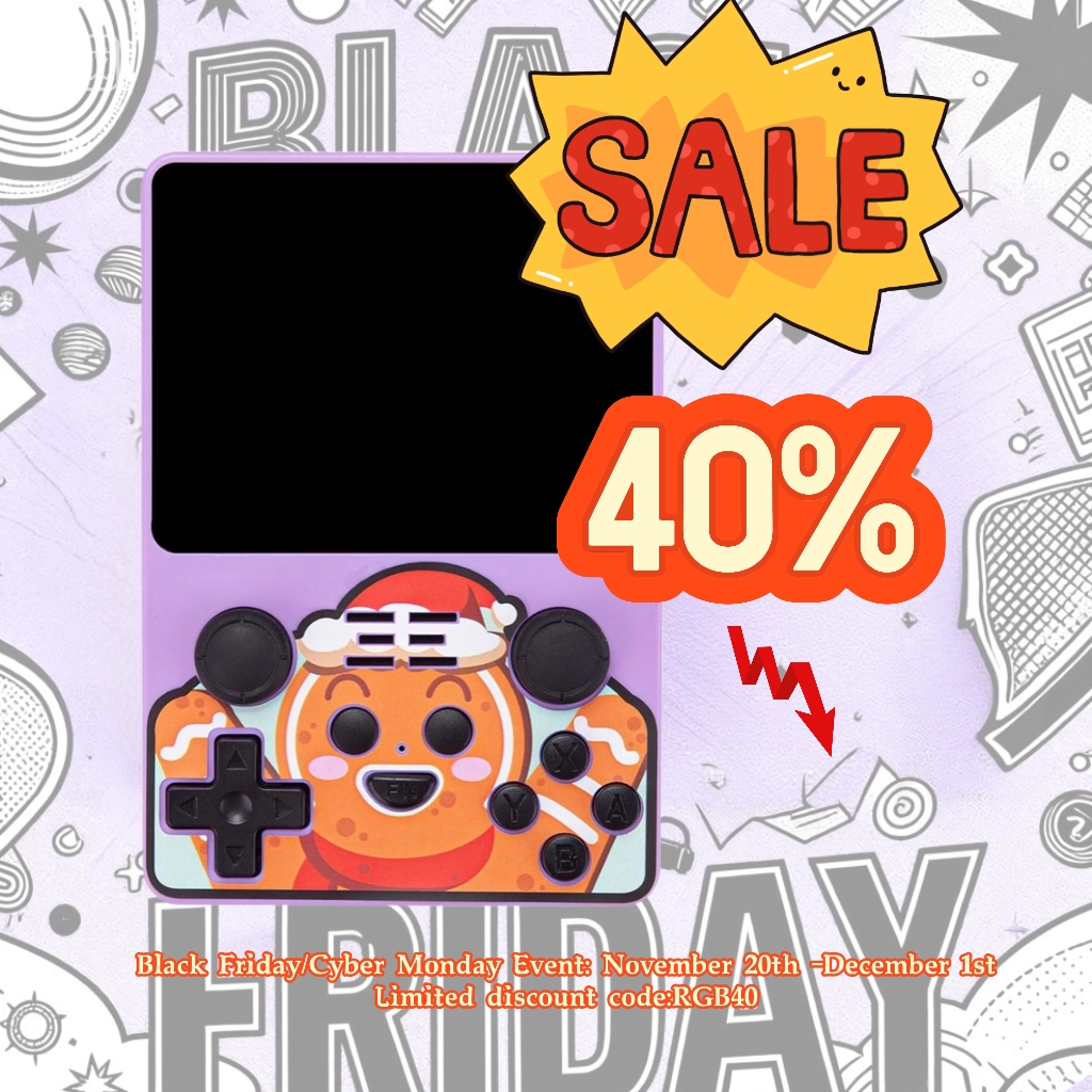 gogamegeek's tweet image. 🎮✨ Black Friday / Cyber Monday MEGA SALE!
Grab the deal before it&apos;s gone! 🚀
#BlackFriday  #CyberMonday  #RetroGaming #Powkiddy #HandheldGaming #GamingDeals #RGB20S #X55 #gogamegeek