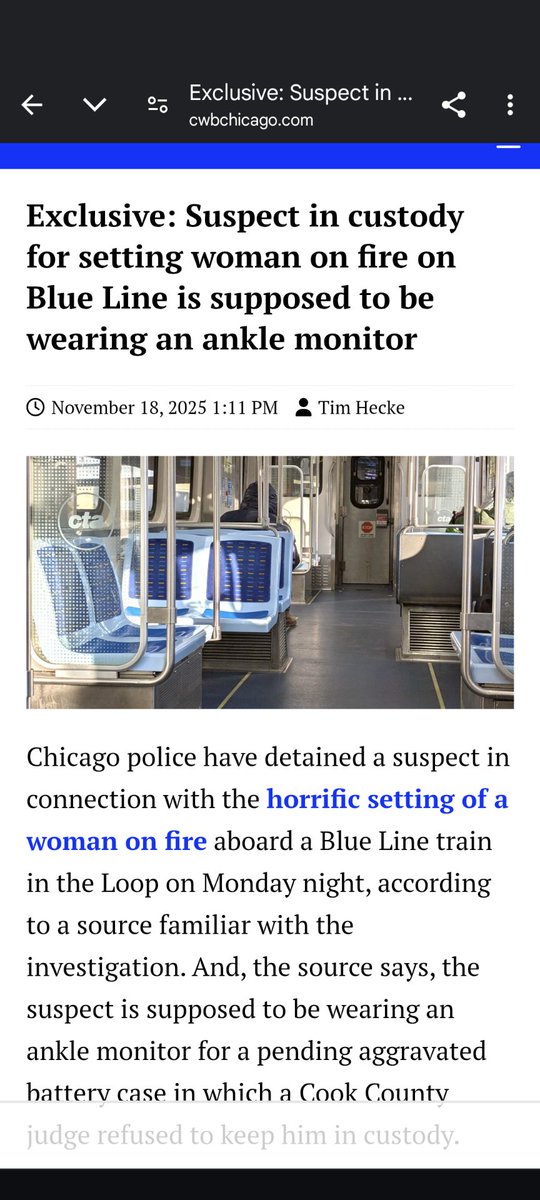 DanProft's tweet image. Stop me if you&apos;ve heard this one before, Chicagoland. A habitual violent offender is arrested for a violent crime and released by a Cook County judge, over prosecutors&apos; objections, and goes on to commit an even more barbaric crime that could&apos;ve been prevented had he been held…