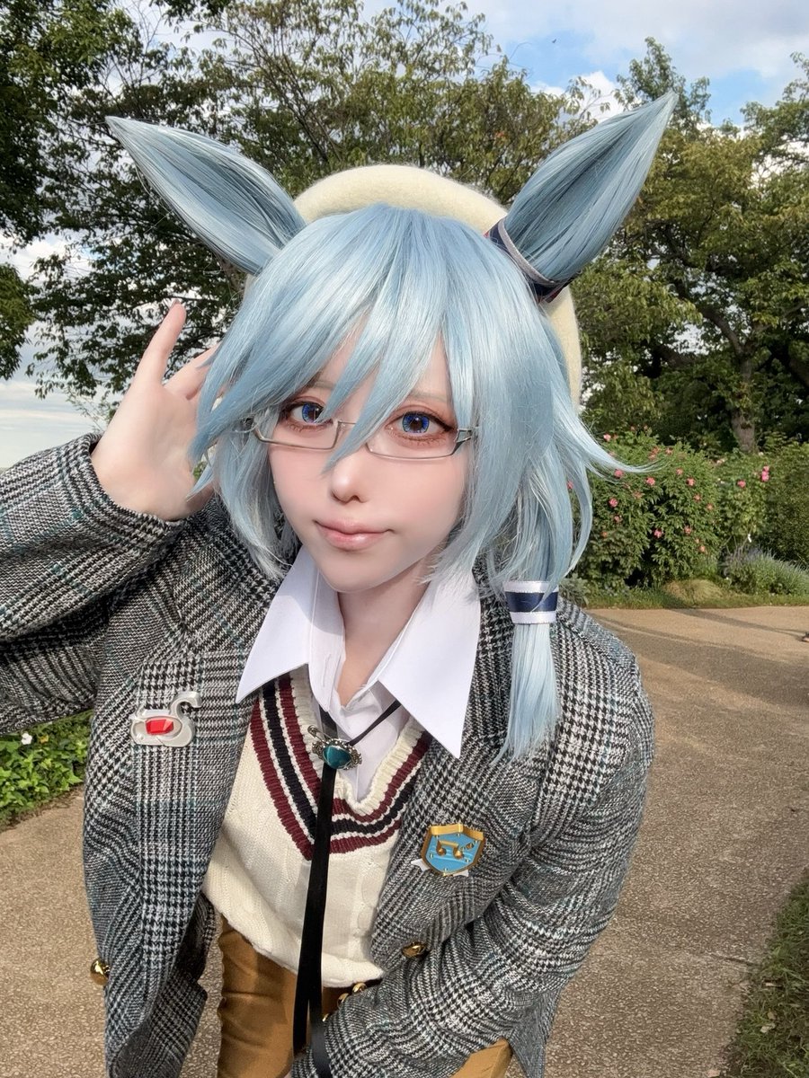 ♡コスプレ cosplay
ウマ娘 umamusume

ケイエスミラクル  K.S. Miracle
秋日色アンダンテ🍁

両目出てると雰囲気違いすぎる…！