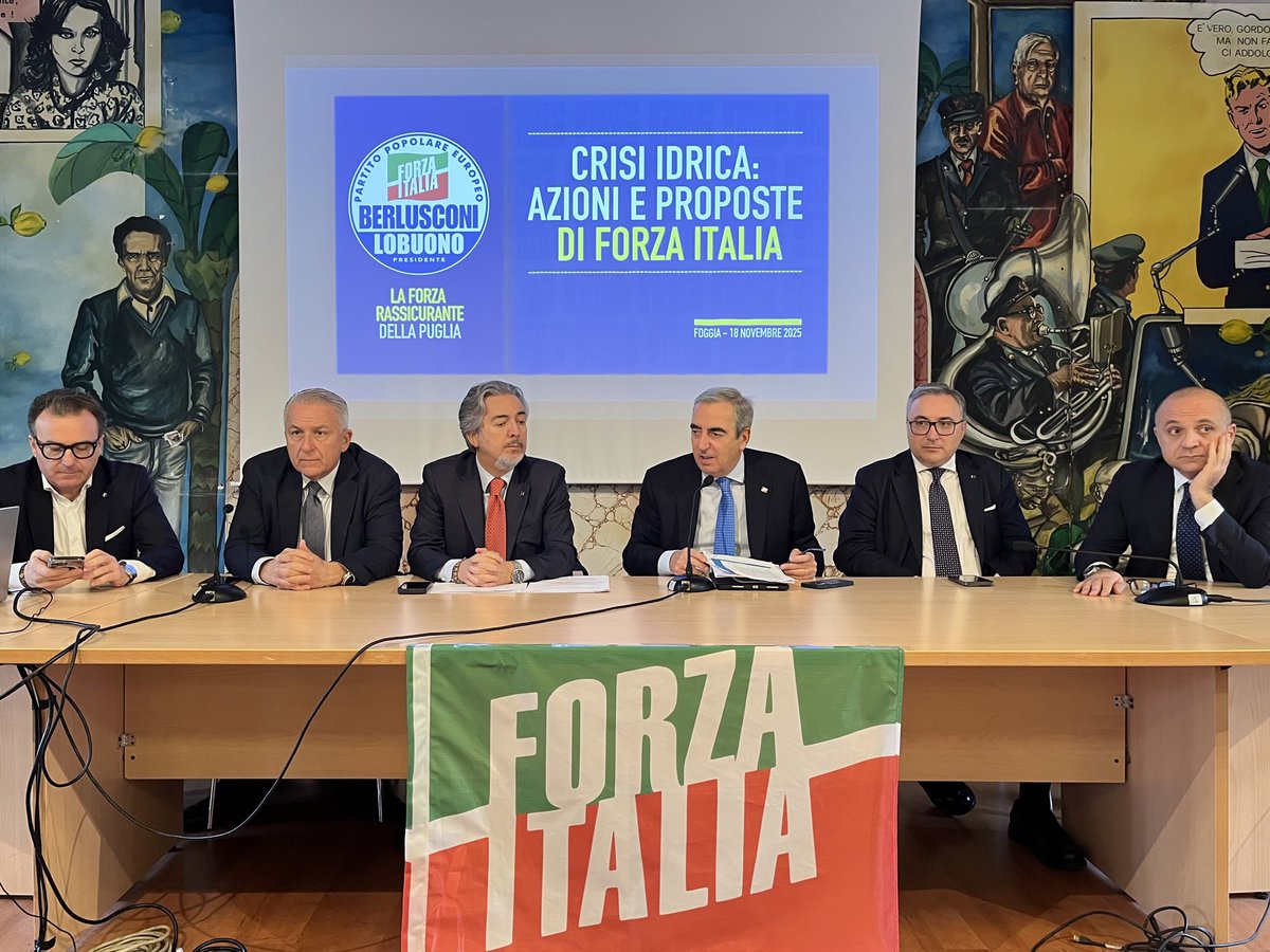 gasparripdl's tweet image. A #Foggia parliamo di “Crisi idrica, azioni e proposte di @forza_italia”, tema sul quale vigileremo in Puglia e non solo, incentivando una collaborazione tra pubblico e privato” che sia sempre più proficua.