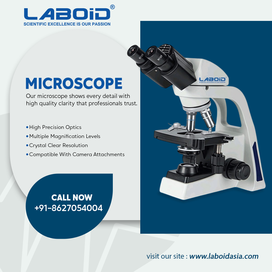 laboidIntl's tweet image. 🔬See Science More Clearly with LABOiD!
Experience unmatched clarity and precision with our advanced microscopes — trusted by labs, researchers &amp;amp; professionals worldwide.

📞+91 8627054004
📧 sales@laboidasia.com
🌐 laboidasia.com

#Microscope #LabEquipment #ResearchTool