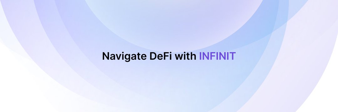 refibikc's tweet image. Infinit Labs team are not here to play, they keep shipping

INFINIT is now live on @BitgetWallet, bringing agentic DeFi to over 80M+ users.

This integration makes complex DeFi simple. 

AI Agents handle cross-chain execution, multi-step strategies, and protocol complexity.…