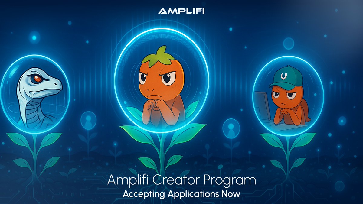 Amplifiクリエイタープログラム開始バナー