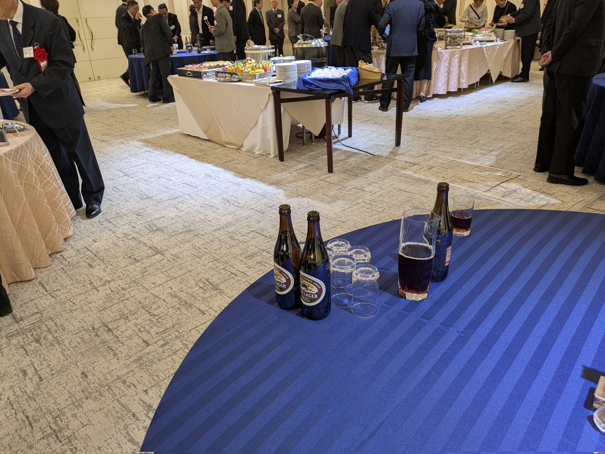 shorinjikemupo's tweet image. そして懇親会