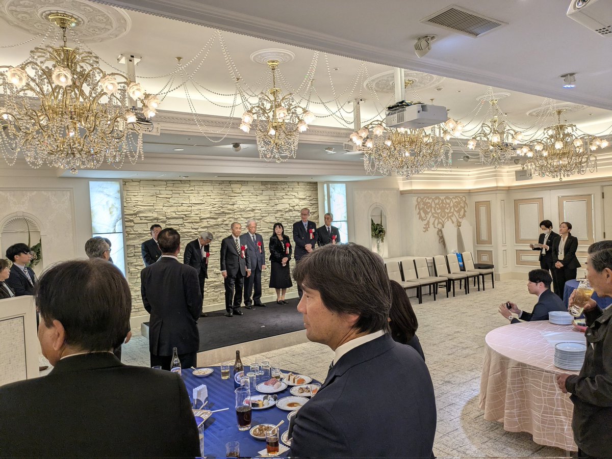 shorinjikemupo's tweet image. そして懇親会