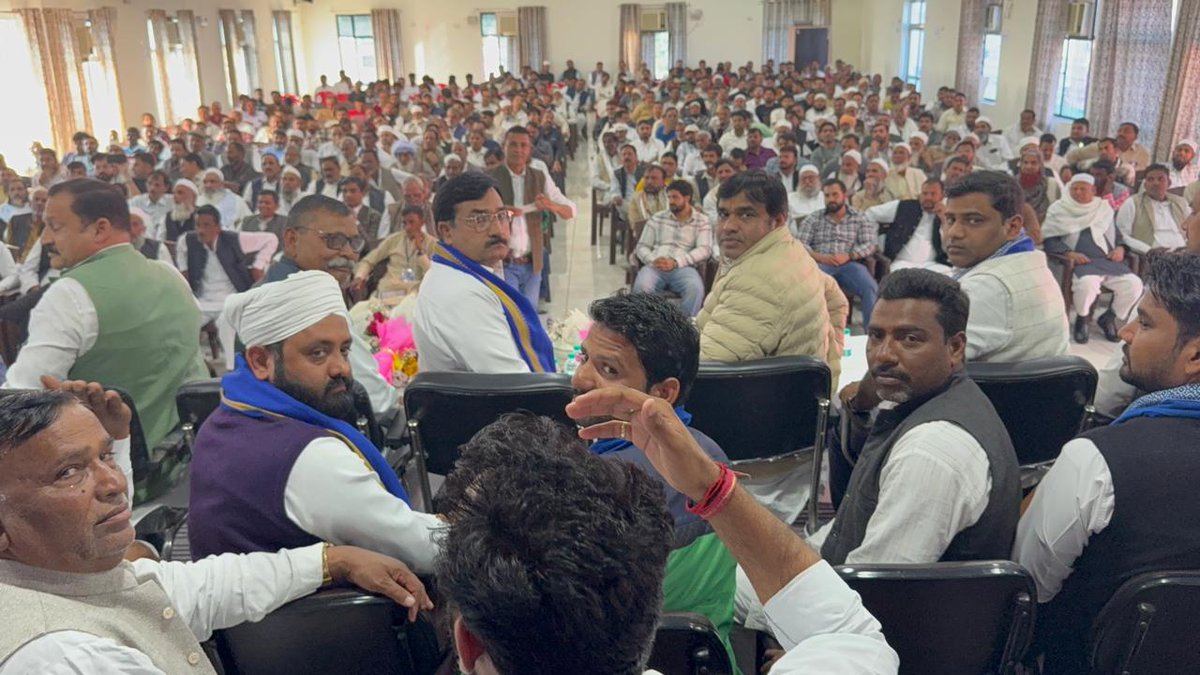 Ravinder_ASPK's tweet image. 26 नवंबर की तैयारी को लेकर जिला मुजफ्फरनगर में