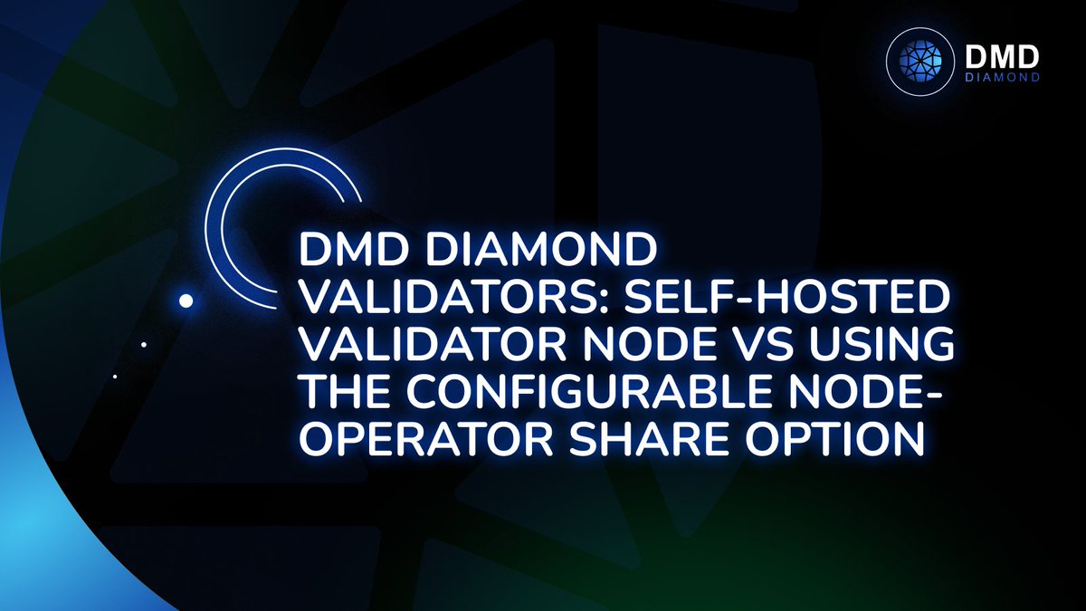 The release of the DMDv4 mainnet offers a more flexible validator system, which is centred around creating a validator pool.

Whether you are running your own validator node or using a third-party validator node operator, you end up becoming a validator by creating a pool through