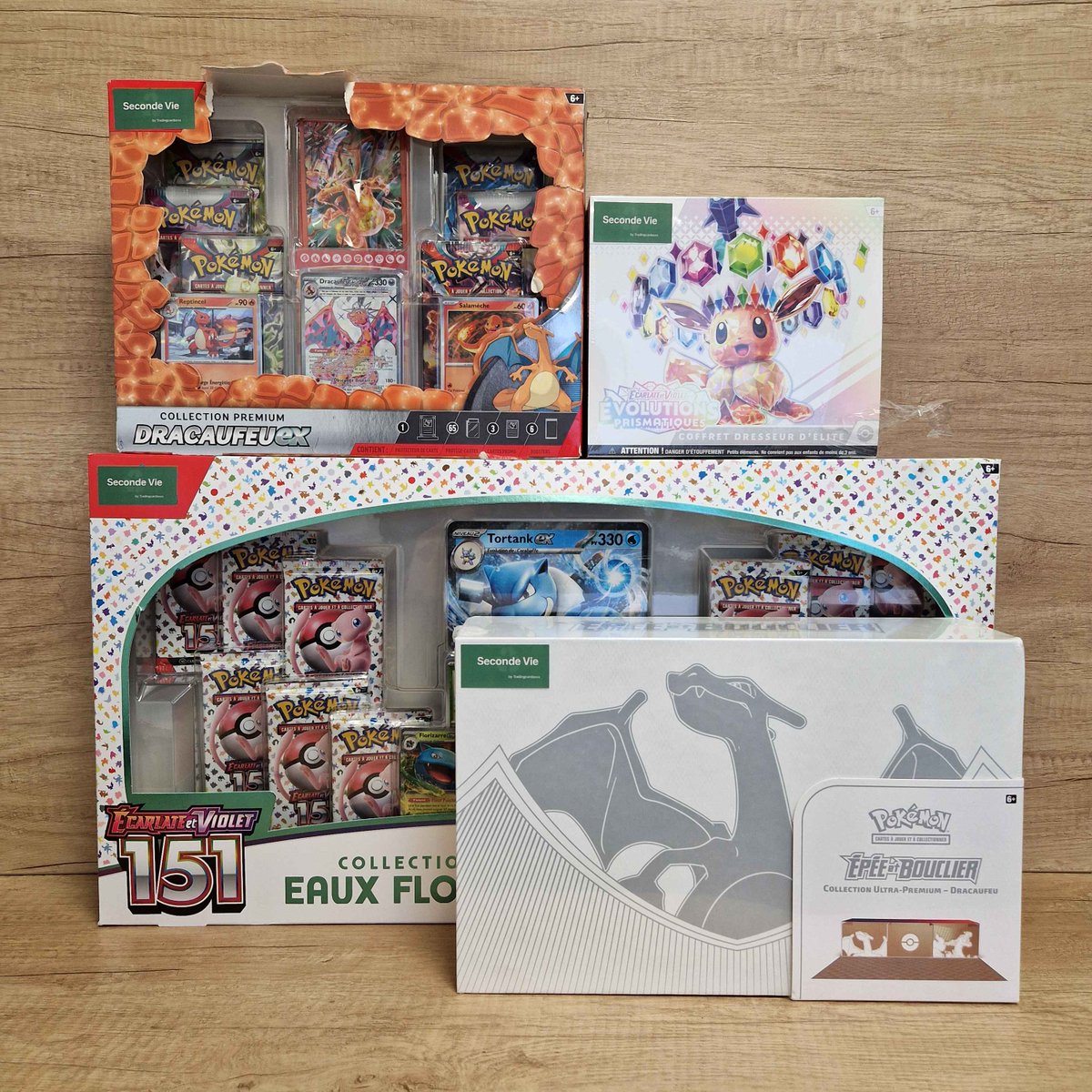 Opération Seconde Vie spéciale Pokémon !

Dès aujourd’hui et jusqu’au 30, un article Pokémon est mis en ligne chaque jour à 12h.

Rendez-vous dans l’espace Seconde Vie pour l'ajout quotidien

tradingcardsxxx.fr/collections/se…

#pokemonfr #pokemon #tradingcards #secondevie