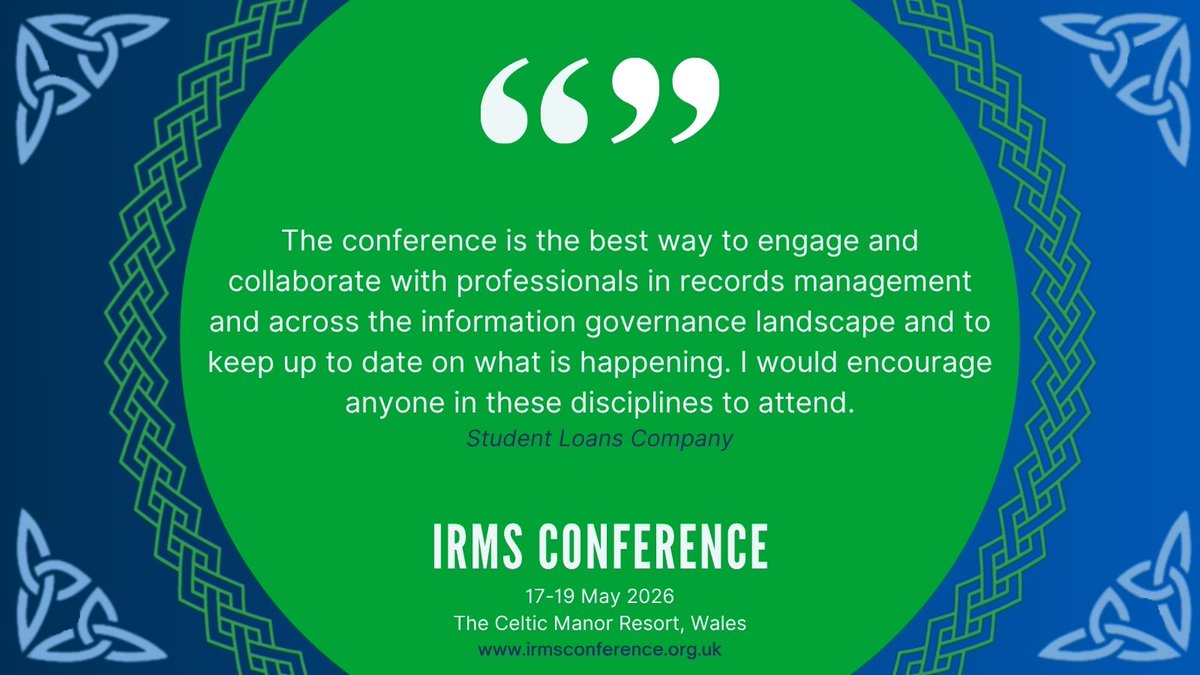 IRMSConference's tweet image. Collaboration sits at the heart of #IRMS26. Meet like-minded professionals, share ideas, and make connections that last long after the conference ends.