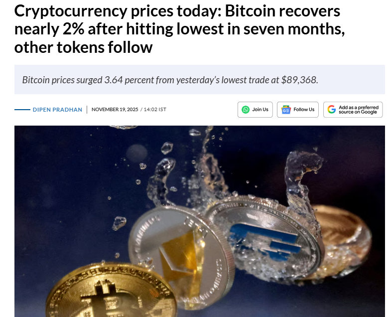 Decentra_Edu's tweet image. Cryptocurrency prices today: Bitcoin recovers nearly 2% after hitting lowest in seven months, other tokens follow

The price of Bitcoin has marginally surged just above $92,621 

 #Web3Earning #CryptoMiningApp #Blockchain #BNB #DigitalAssets #CryptoRewards #Decentralizeeducation