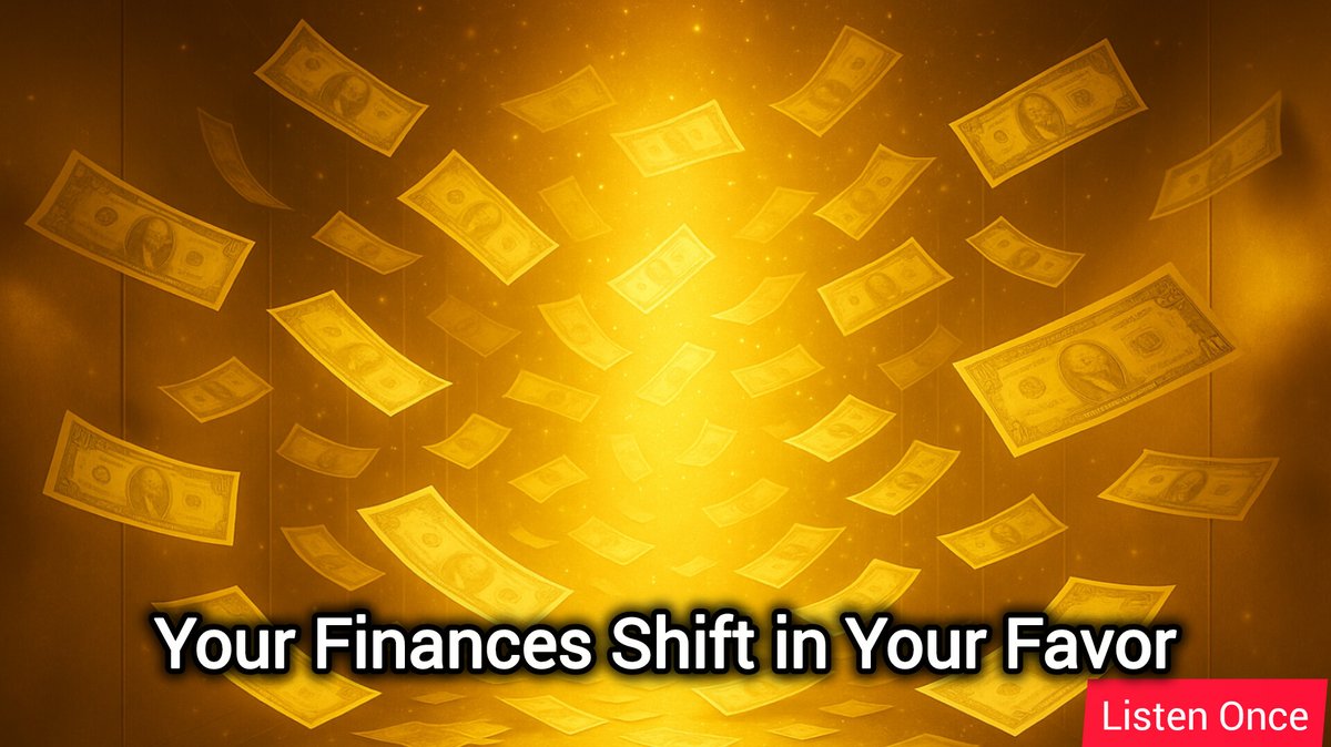 yournewreality7's tweet photo. 💸 Your financial energy shifts instantly — everything begins moving in your favor.

🎧 Check it out now on YouTube (yournewreality): https://t.co/FVMRyeQjeW

#MoneyManifestation #YourNewReality #FinancialAlignment #InstantResults https://t.co/zI5ZDmtbwp