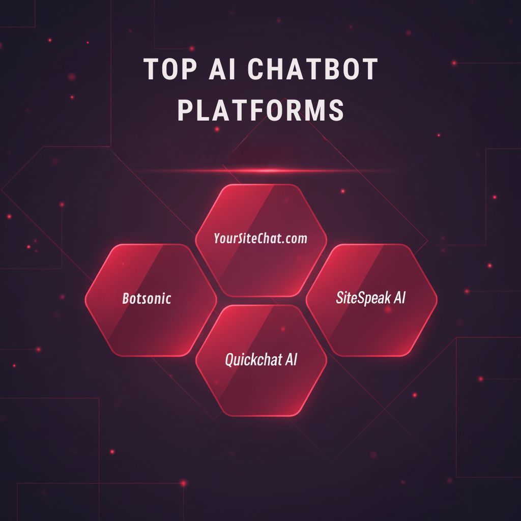 Codexon_tech's tweet image. Top AI chatbot platforms every business should know in 2025—smart, fast, and built to scale.

#aichatbot #chatbotplatforms #aitechnology #automationtools #digitalgrowth #yoursitechat #botsonic #quickchat
