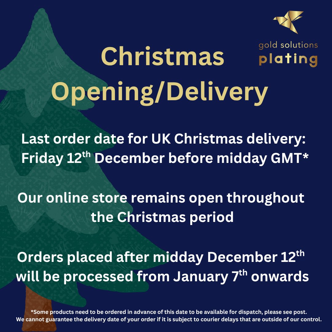 Gold Solutions Plating tweet media