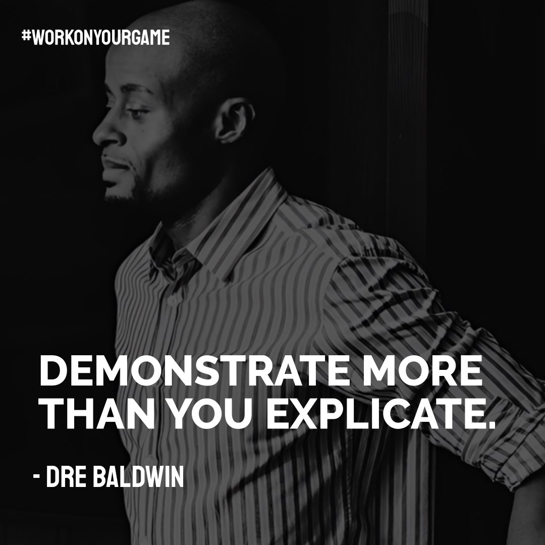 DreAllDay's tweet image. GM #WorkOnYourGame