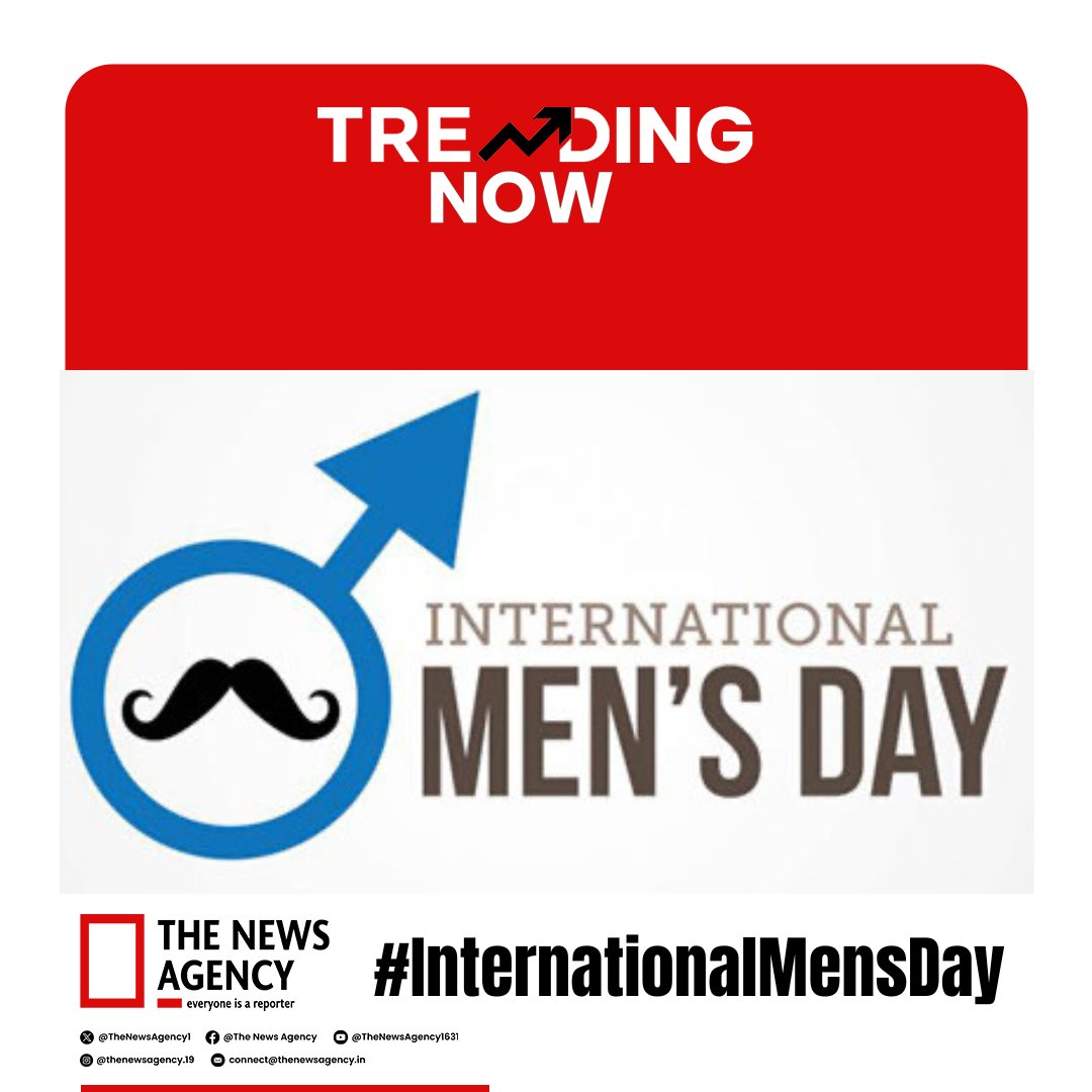 TheNewsAgency1's tweet image. #InternationalMensDay #mentoo