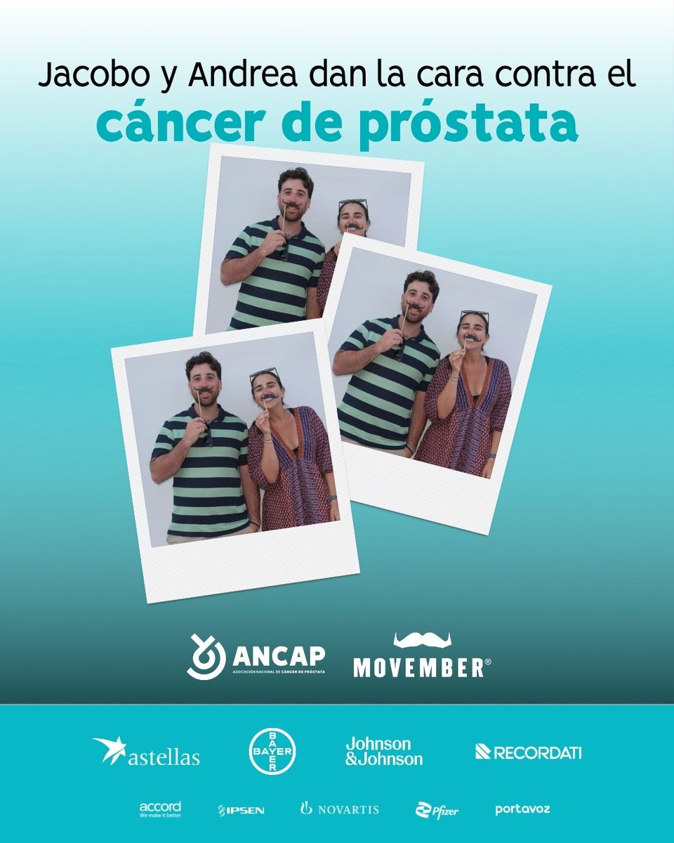 ancap_es's tweet image. 💙 Este #Movember, Jacobo, Andrea, Patricia y Jhonatan dieron la cara contra el cáncer de próstata. 

🙌 Cada gesto ayuda a visibilizar, hablar y prevenir. 🧑‍⚕️ Es tu turno. Hazte la prueba.

#DamosLaCara #Prevención #SaludMasculina #ANCAP