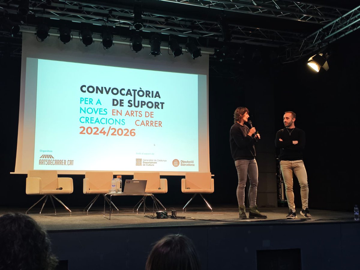 Avui som a la jornada sectorial “Mediació i arts de carrer” d'<a href="/artsdecarrer/">Arts de Carrer</a>, durant la qual s'ha presentat ALETA, de la Companyia Marc Fernández, guanyadora de la convo 2024 de Suport a la Creació de la PAC. Aquesta peça també és #obradordarrel i es va estrenar a #FMediterrania.