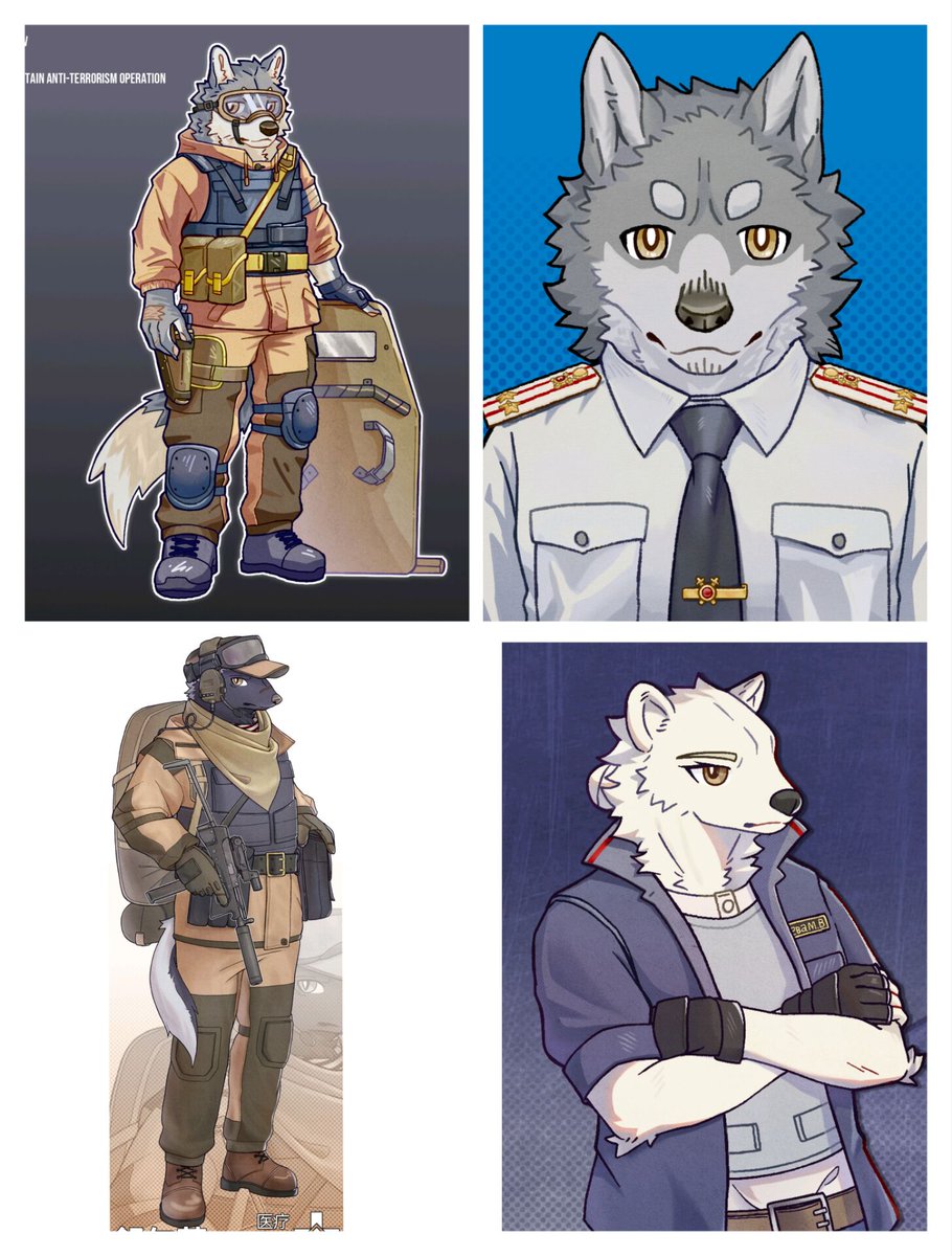 🤔🤔Perhaps there are four commissions that I can draw, but it's unlikely that I can draw（？）