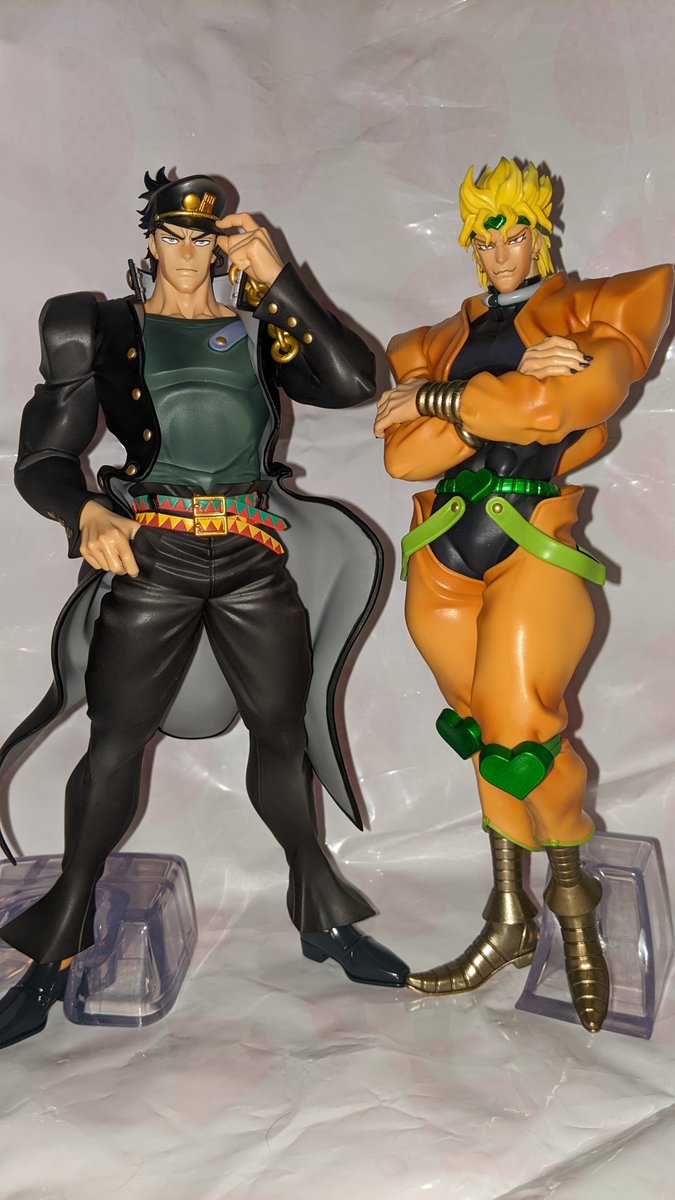 m_o_f_u__'s tweet image. #プライズフィギュア
皆様こんばんちゃ(；´Д｀)
グランディスタNARUTO取ってきましたよ！
JOJOも簡単設定台になってたので取って開封！
JOJOウエハース売ってた！
残り少なかったからコンプは難しいかな（笑）
シークレット出るといいな！
寒いので暖かくしてゆっくりおやすみくださいな( ˘ω˘)ｽﾔｧ